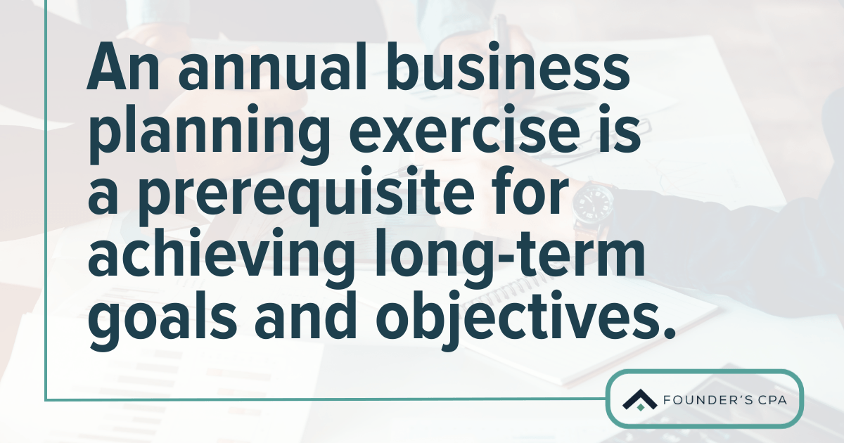 annual business planning