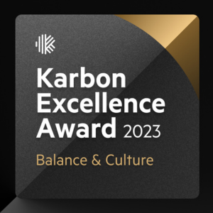 Karbon Excellence Award 2023 Balance & Culture